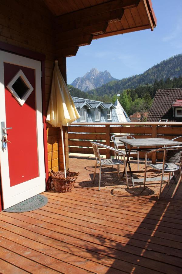 Blockhaus Saeuling - Haus Elise Apartments Füssen Zewnętrze zdjęcie